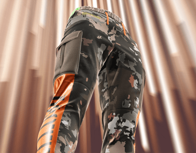 ProVisual — Men's Joggers 3D mockup