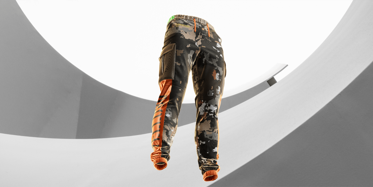 ProVisual —  Men's Joggers 3D mockup and 3D model - customize online now