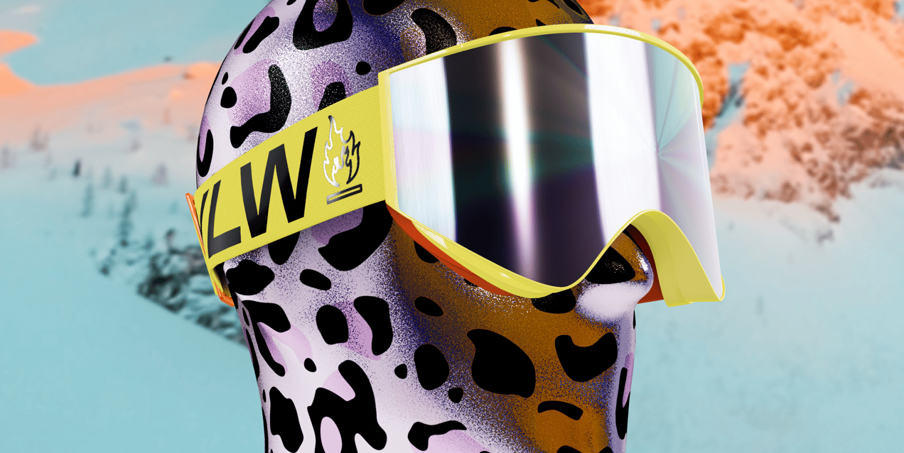ProVisual — Ski Goggles 3D mockup and 3D model - see every detail and customize online