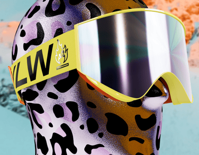 ProVisual — Ski Goggles 3D mockup and 3D model - see every detail and customize online