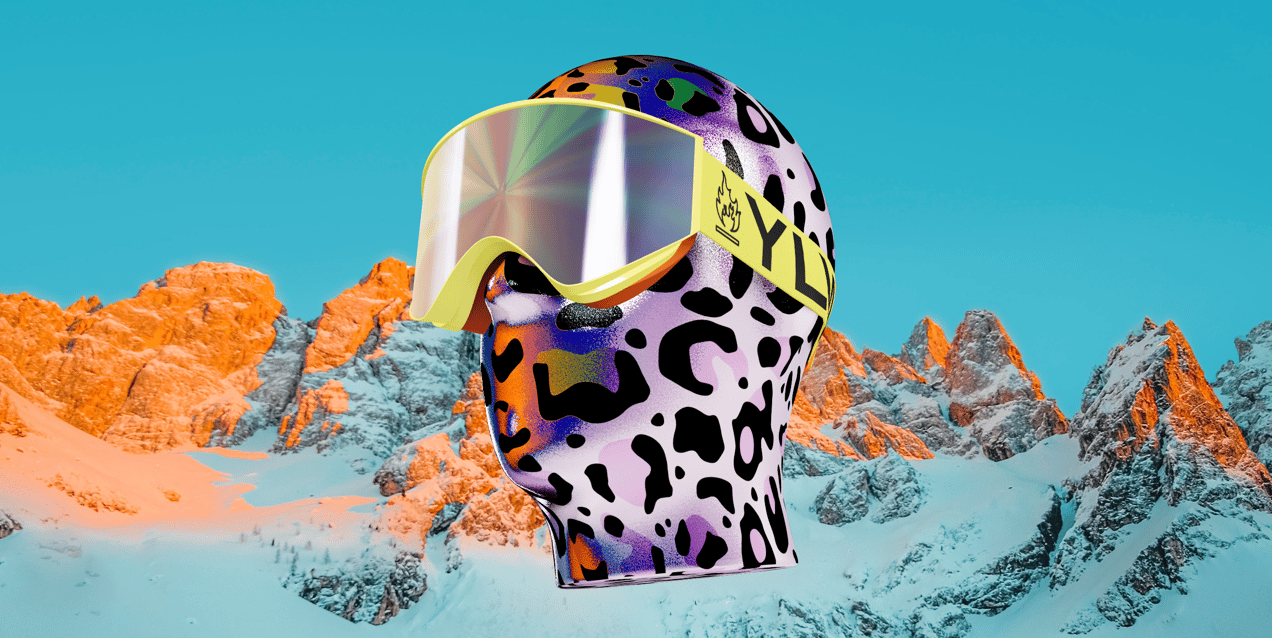 ProVisual — Ski Goggles 3D mockup