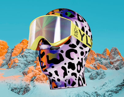 ProVisual — Ski Goggles 3D mockup