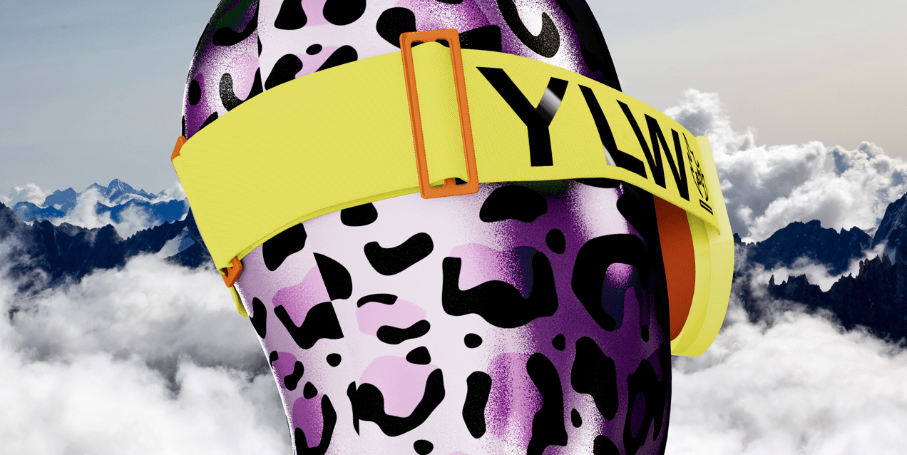 ProVisual — Ski Goggles 3D mockup and 3D model - see every detail and customize online