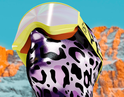 ProVisual — Ski Goggles 3D mockup and 3D model - see every detail and customize online