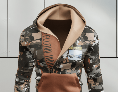 ProVisual — Men's Hoodie 3D mockup