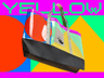 ProVisual —  Glossy Plastic Shopping Bag 3D mockup and 3D model - customize online now