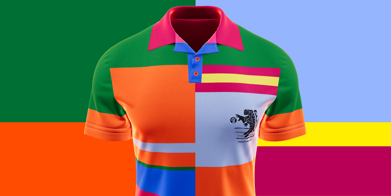 ProVisual — Polo Shirt 3D mockup