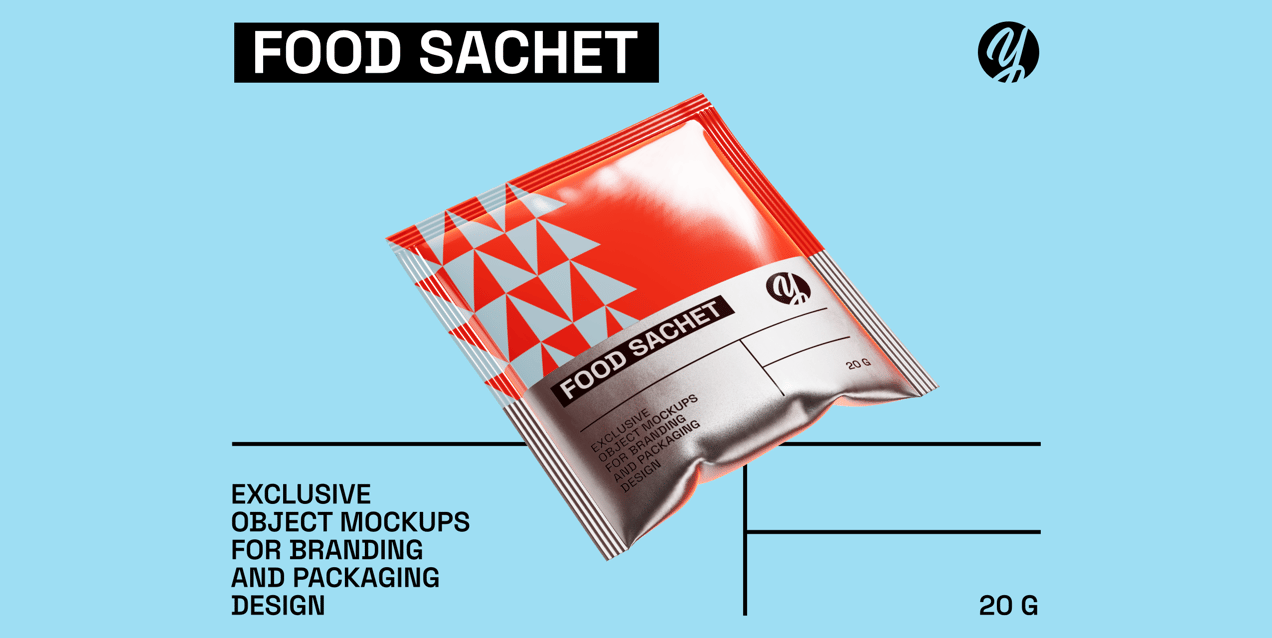 ProVisual — Sachet 3D mockup