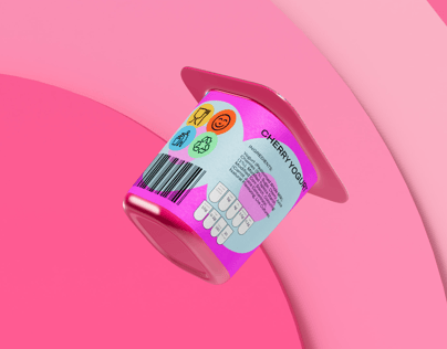 ProVisual — Yogurt Cup 3D mockup and 3D model -  try it now and get yours today