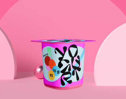 ProVisual — Yogurt Cup 3D mockup and 3D model -  try it now and get yours today