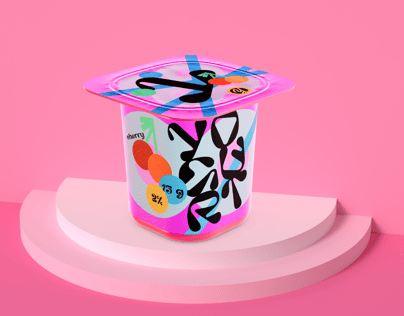 ProVisual — Yogurt Cup 3D mockup