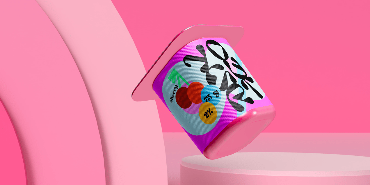ProVisual — Yogurt Cup 3D mockup and 3D model -  try it now and get yours today