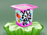 ProVisual — Opened Yogurt Cup 3D mockup and 3D model - visualize online now