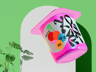ProVisual — Opened Yogurt Cup 3D mockup and 3D model - visualize online now