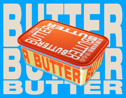 ProVisual — Butter Tub with Foil Lid 3D mockup and 3D model - visualize online now