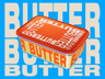 ProVisual — Butter Tub with Foil Lid 3D mockup and 3D model - visualize online now