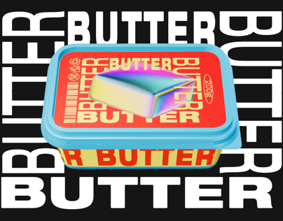 ProVisual — Butter Tub with Lid 3D mockup
