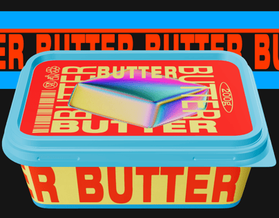 ProVisual — Butter Tub with Lid 3D mockup and 3D model - customize online now
