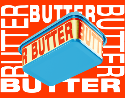 ProVisual — Butter Tub with Lid 3D mockup and 3D model - customize online now