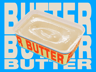 ProVisual — Opened Butter Tub 3D mockup and 3D model - visualize online now