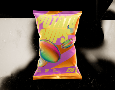 ProVisual — Large Snack Pack 3D mockup and 3D model - customize online now