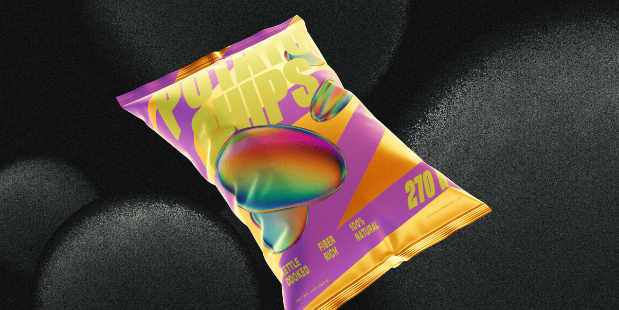 ProVisual — Large Snack Pack 3D mockup and 3D model - customize online now