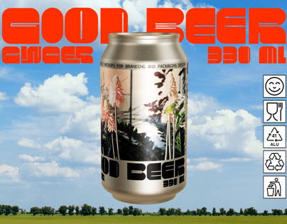 ProVisual — 330ml Aluminium Can 3D mockup and 3D model - explore every detail now