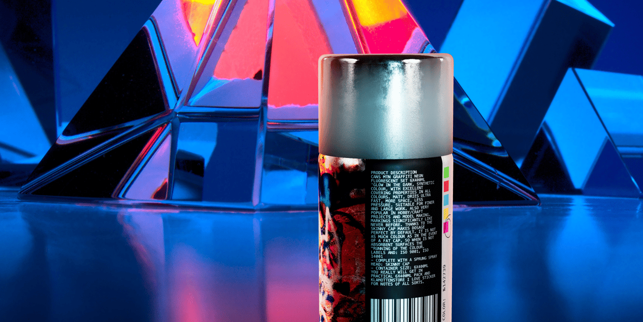 ProVisual — Closed Spray Paint Can 3D mockup and 3D model - customize online now