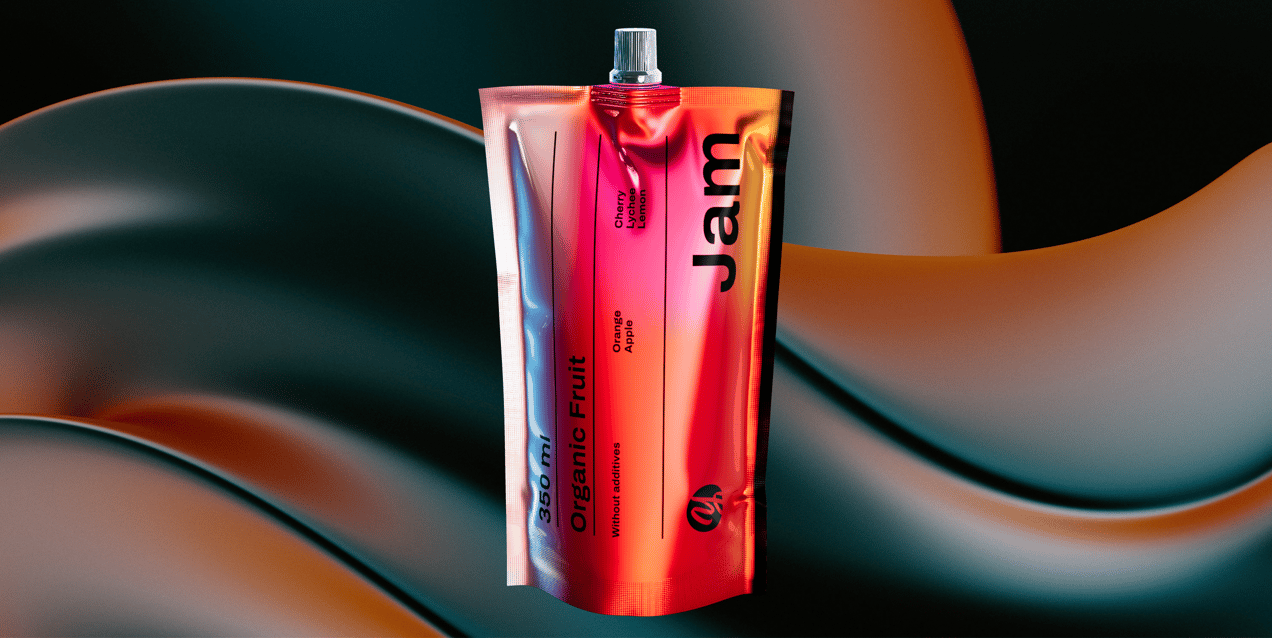 ProVisual — Doypack 3D mockup