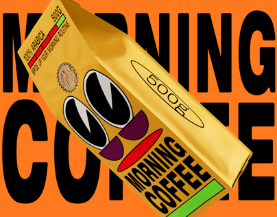ProVisual — 500g Quad Seal Coffee Bag with Valve 3D mockup