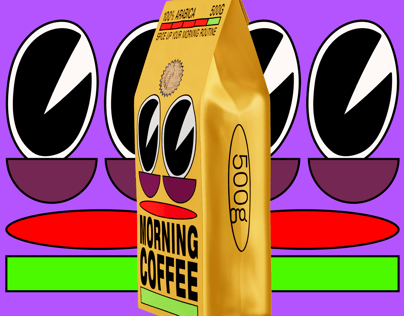 ProVisual — 500g Quad Seal Coffee Bag with Valve 3D mockup and 3D model -  try it now and get yours today
