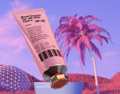 ProVisual — 50ml Cosmetic Tube 3D mockup and 3D model - try it now and get yours today