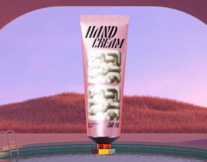 ProVisual — 50ml Cosmetic Tube 3D mockup