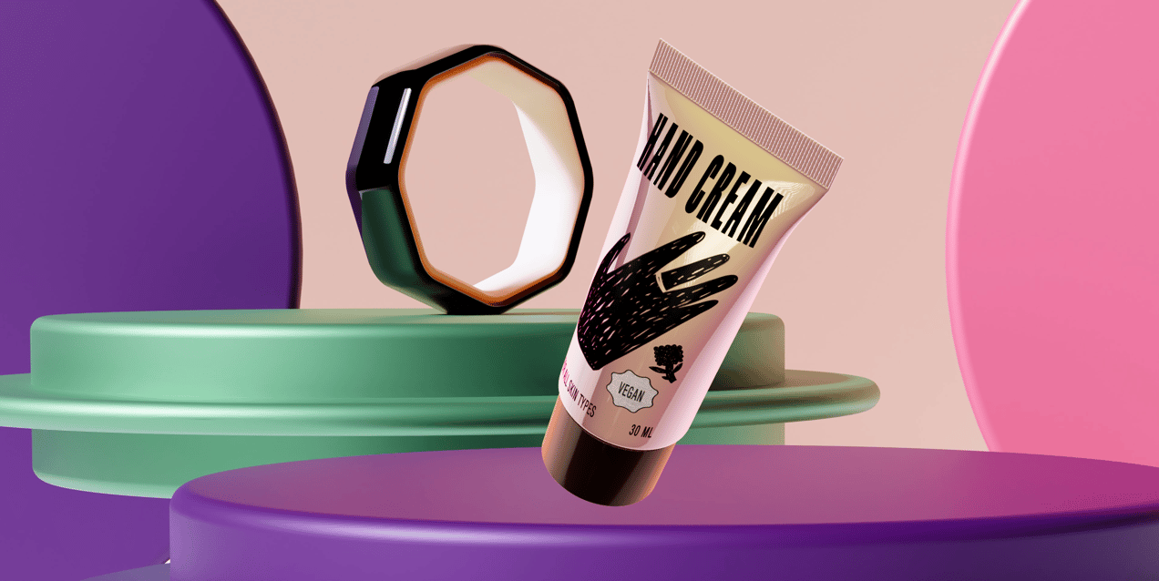 ProVisual — Cosmetic Tube 3D mockup