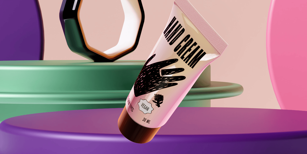 ProVisual — Cosmetic Tube 3D mockup and 3D model - customize online now