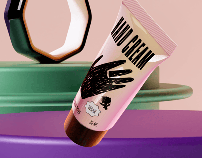 ProVisual — Cosmetic Tube 3D mockup and 3D model - customize online now