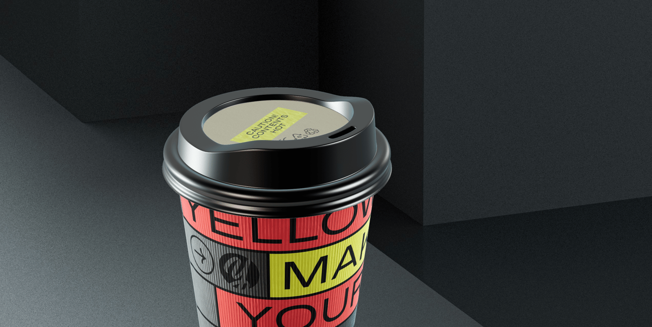 ProVisual — Coffee Cup 3D mockup and 3D model - try it now and get yours today