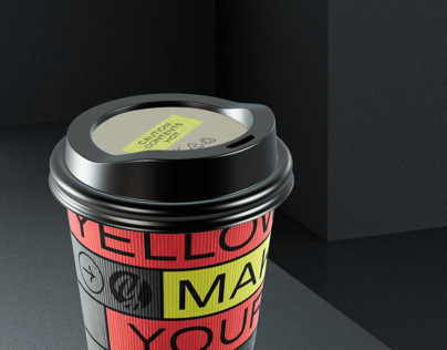 ProVisual — Coffee Cup 3D mockup and 3D model - try it now and get yours today