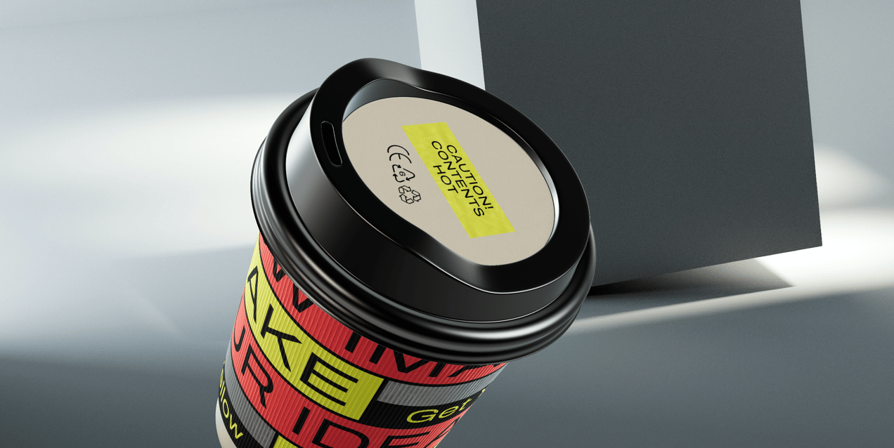 ProVisual — Coffee Cup 3D mockup