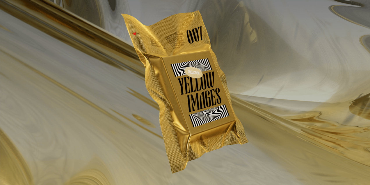ProVisual — Pure Aluminum foil Composite Vacuum Bag 3D mockup and 3D model - customize online