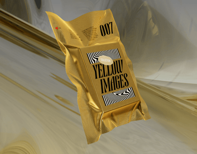ProVisual — Pure Aluminum foil Composite Vacuum Bag 3D mockup and 3D model - customize online