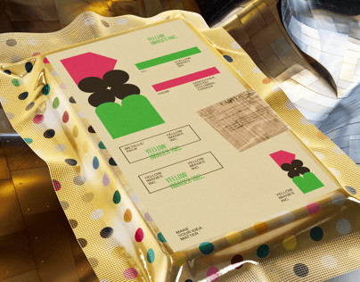 ProVisual — Squared Shape Metallic Pack 3D mockup and 3D model - visualize online now