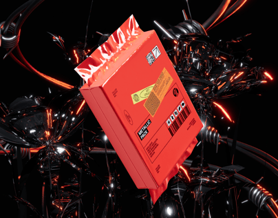 ProVisual — Aluminum Foil Vacuum Bag 3D mockup and 3D model - customize online
