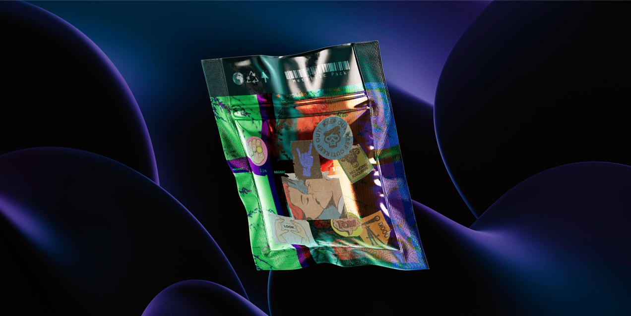 ProVisual — Metallic Pack 3D mockup and 3D model - explore every detail