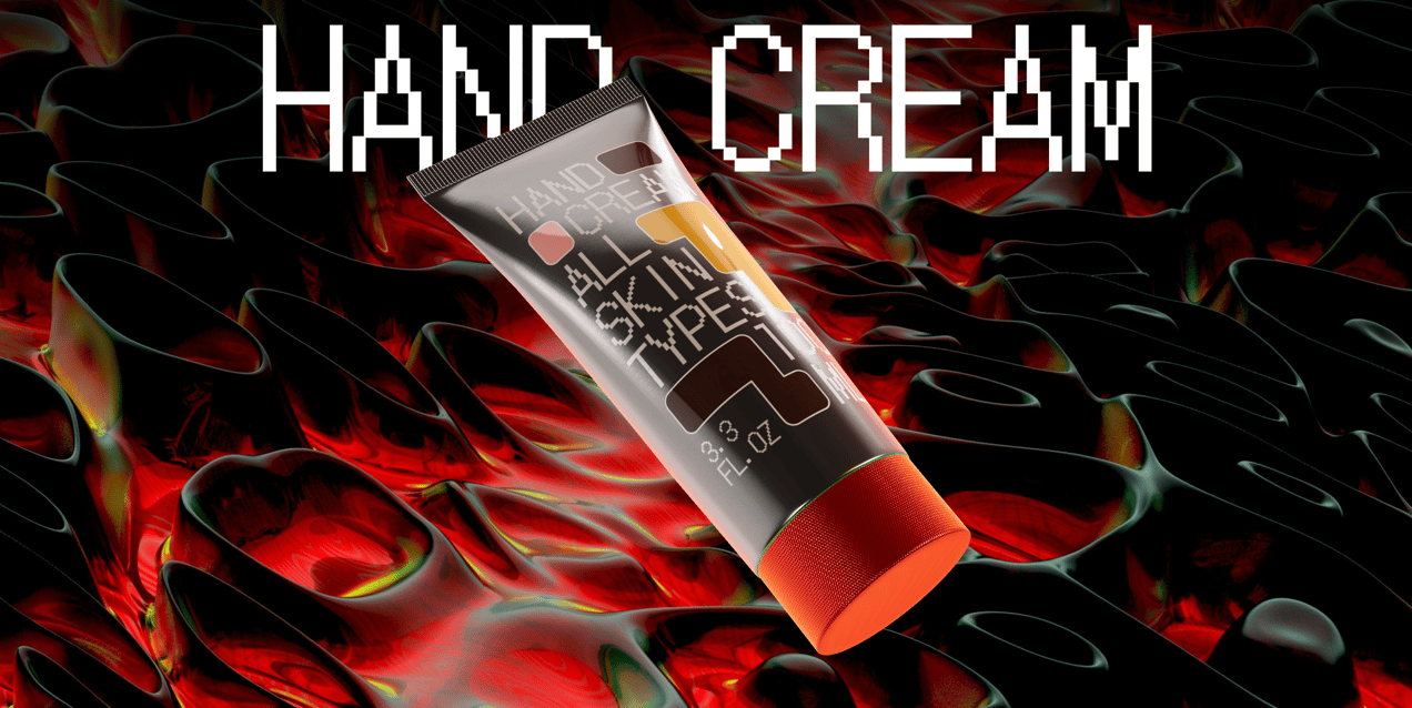 ProVisual — 100ml Cosmetic Tube 3D mockup