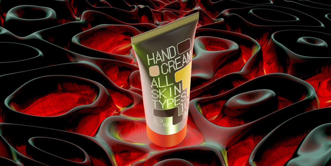 ProVisual —  100ml Cosmetic Tube 3D mockup and 3D model - visualize online now