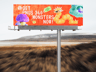 ProVisual —  Unipole Billboard 48x14 Feet 3D mockup and 3D model