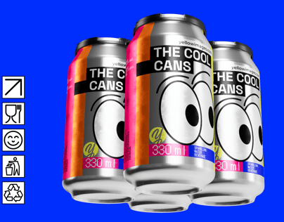 ProVisual —  4 Pack 330ml Can Carrier 3D mockup and 3D model - customize online now
