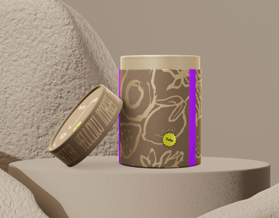 ProVisual — Opened Paper Tube 3D mockup
