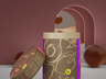 ProVisual — Opened Paper Tube 3D mockup and 3D model - try it now 